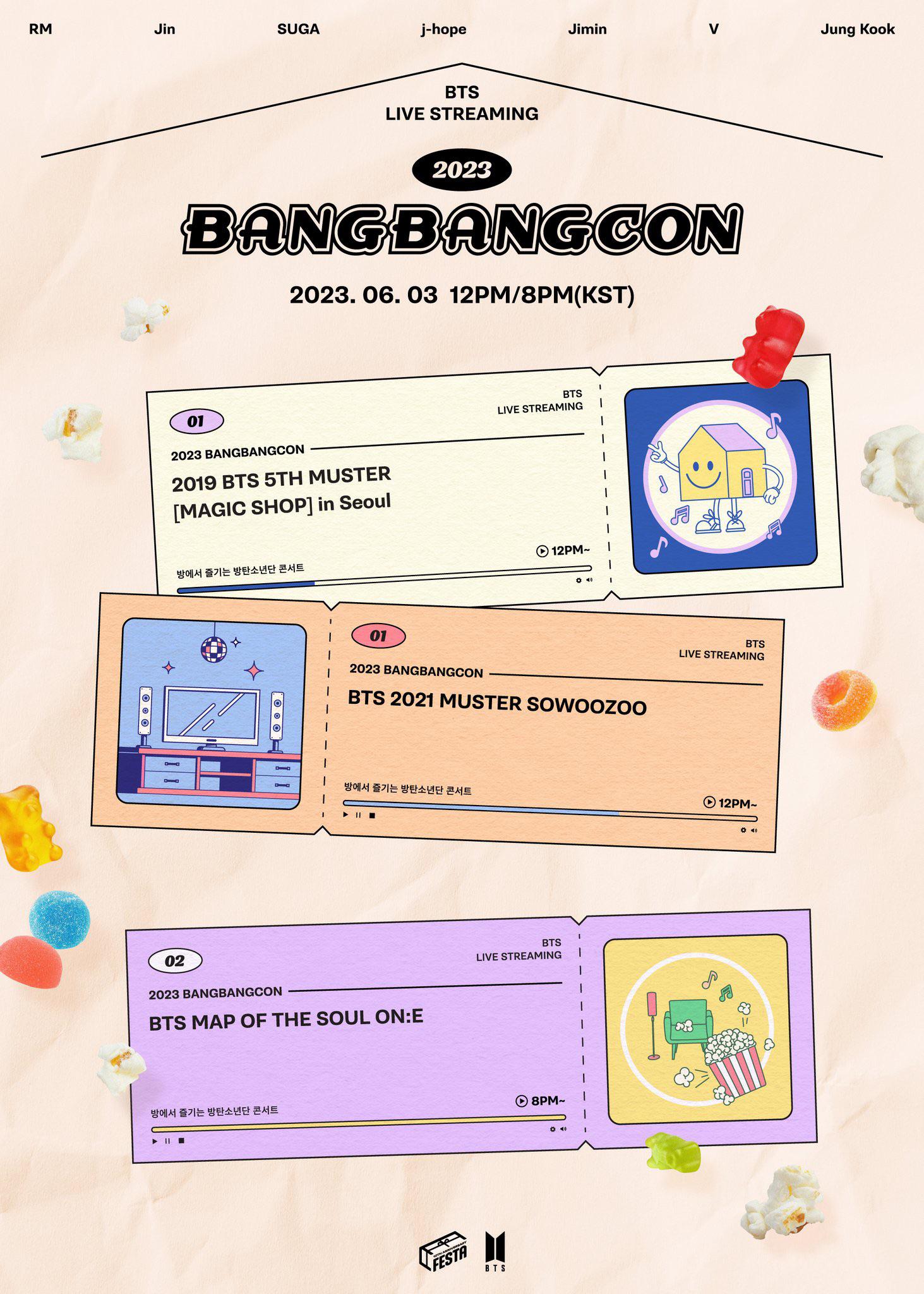 603 방.방.콘 (BANGBANGCON) Poster - 030623