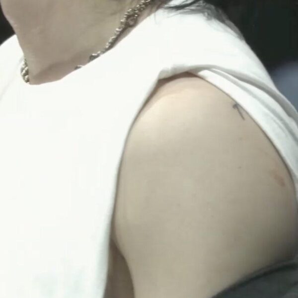 Yoongi reveals his 7 tattoo at the end of his D-Day The Final show - 060823