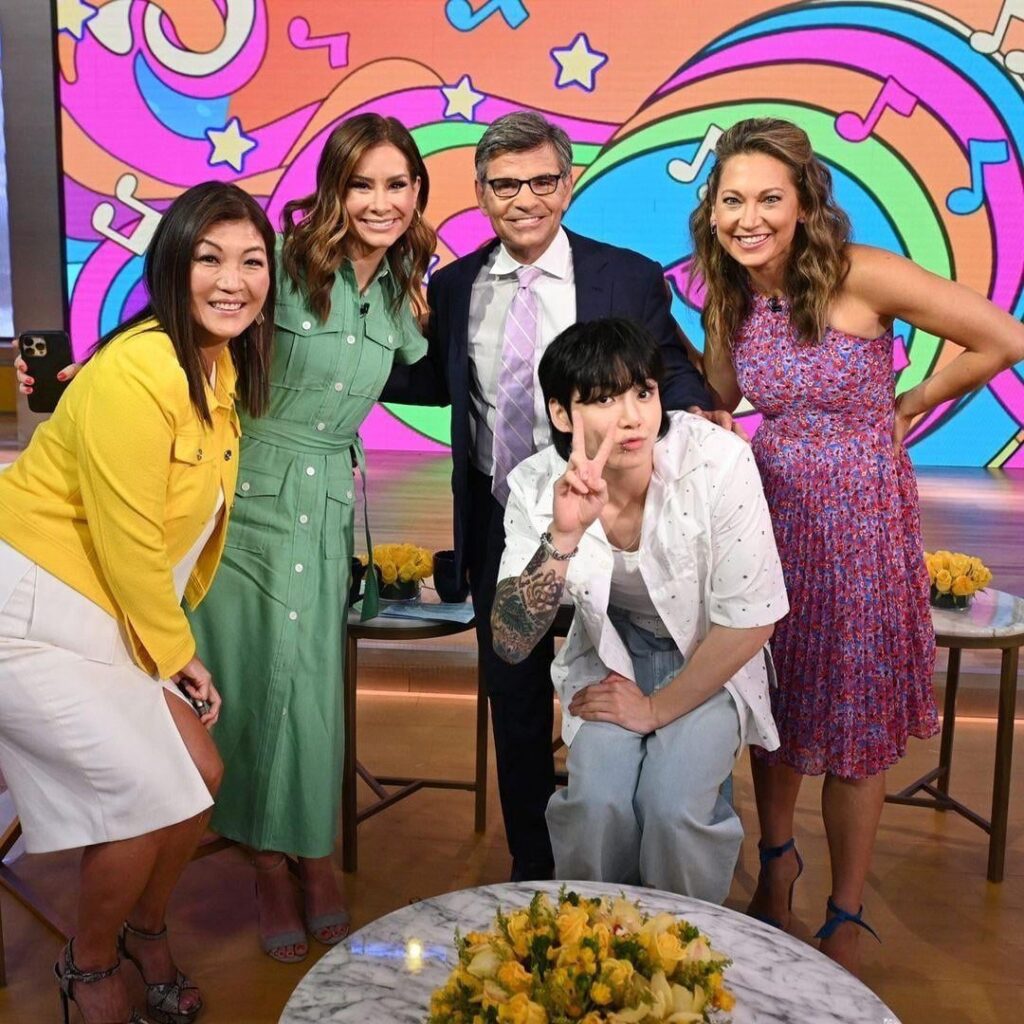 GMA IG Post with Jungkook - 140723