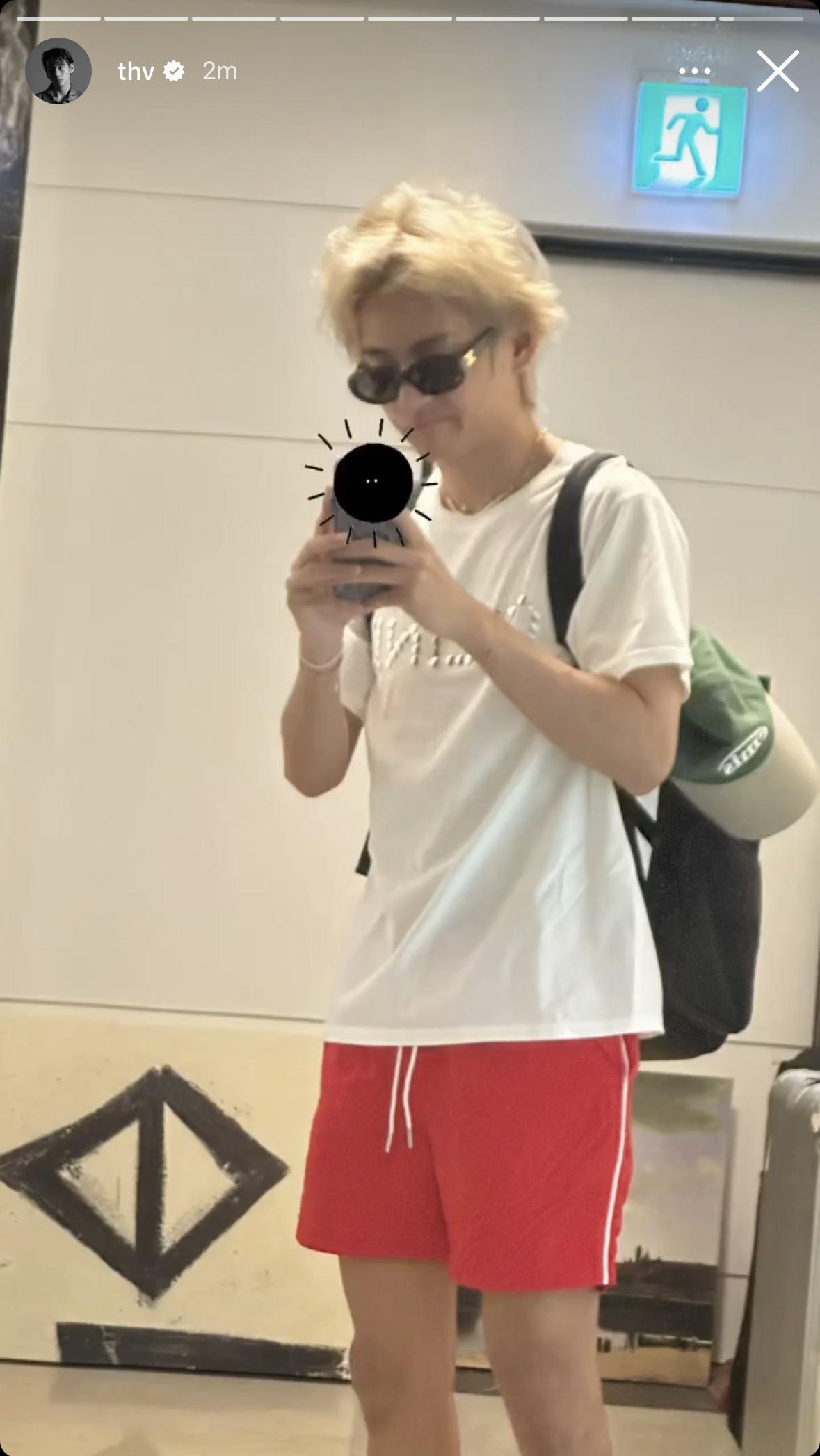 Taehyung IG Story (2) 300823