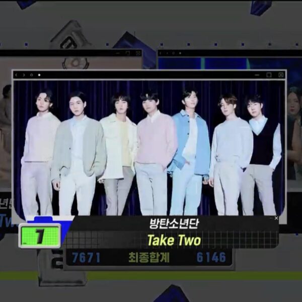 230706 BTS have taken their third win for “Take Two” on this week’s M COUNTDOWN