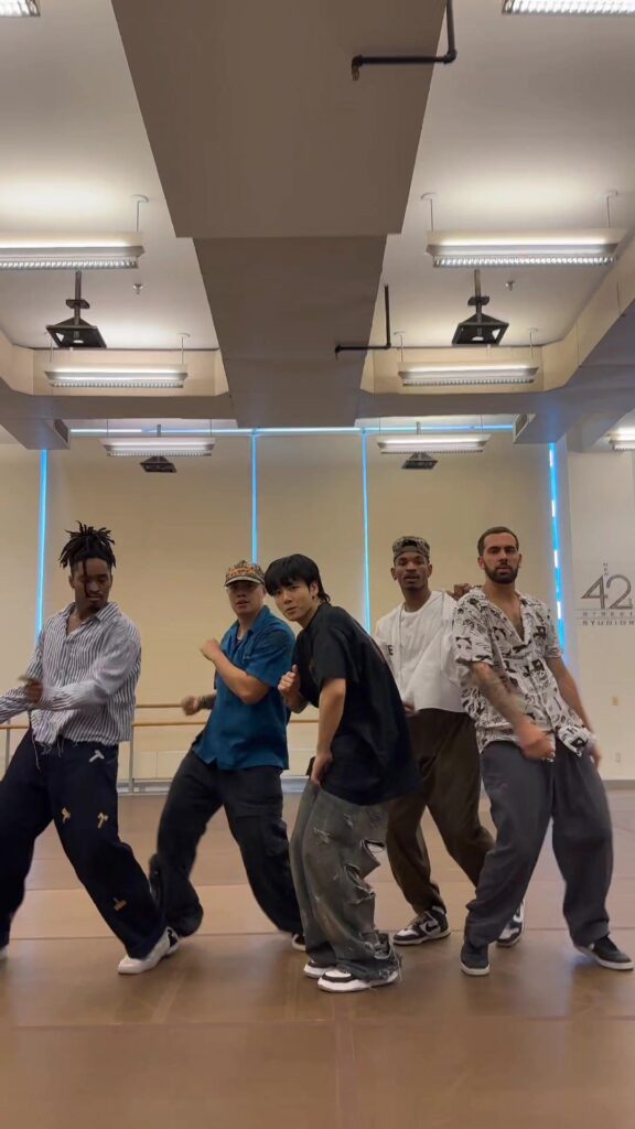 230723 Jungkook on TikTok: ‘Seven’ Dance Practice
