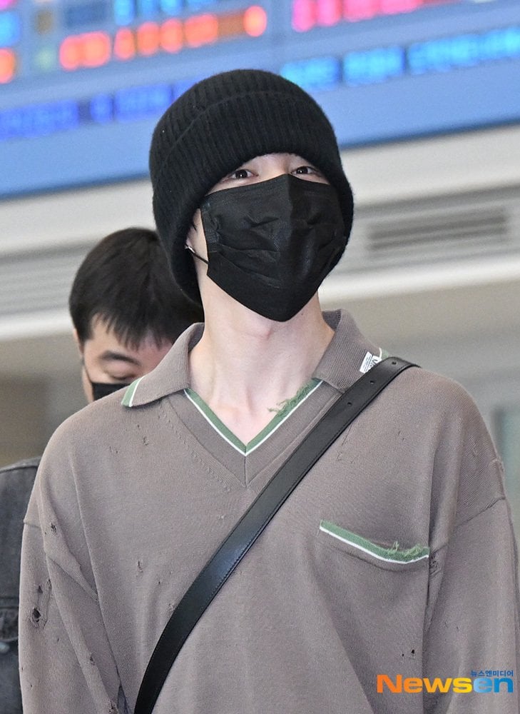 230718 Jimin’s arrival back to Seoul