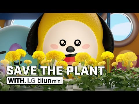 230717 BT21 - KOYA and CHIMMY's plant growing V-log (w/ LG Tiiun Mini)