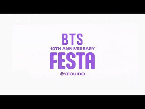 BTS 10th Anniversary FESTA @ 여의도(Yeouido) Sketch - 210623