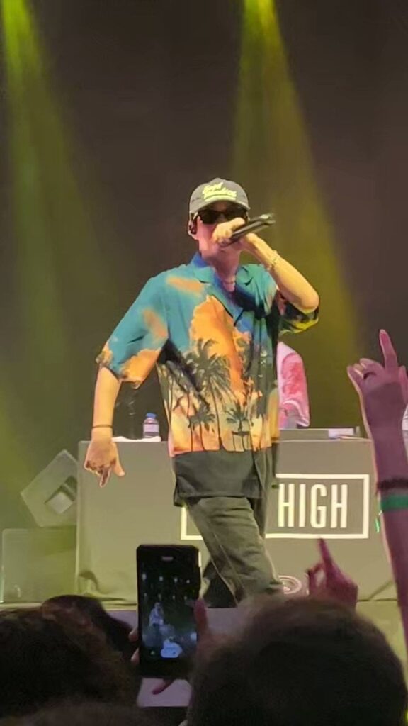 230804 Tablo performed "All Day" (by RM with Tablo) at the Epik High concert in Rio de Janeiro