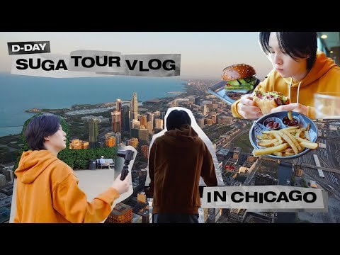 [SUGAVLOG] D-DAY TOUR in Chicago - 220623