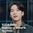 230810 Samsung Mobile: SUGA asks Galaxy answers (Flex Window)