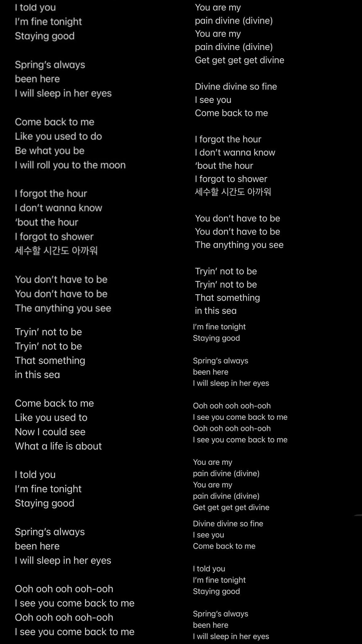 Can we please talk about Namjoon's new unreleased song?