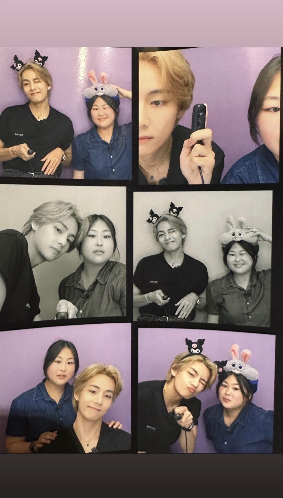 Taehyung IG Story (3) 310823
