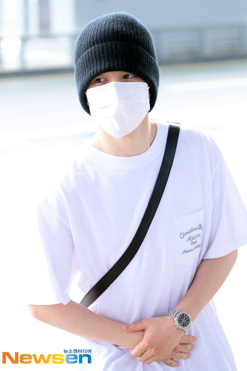 230713 Jimin’s departure to New York