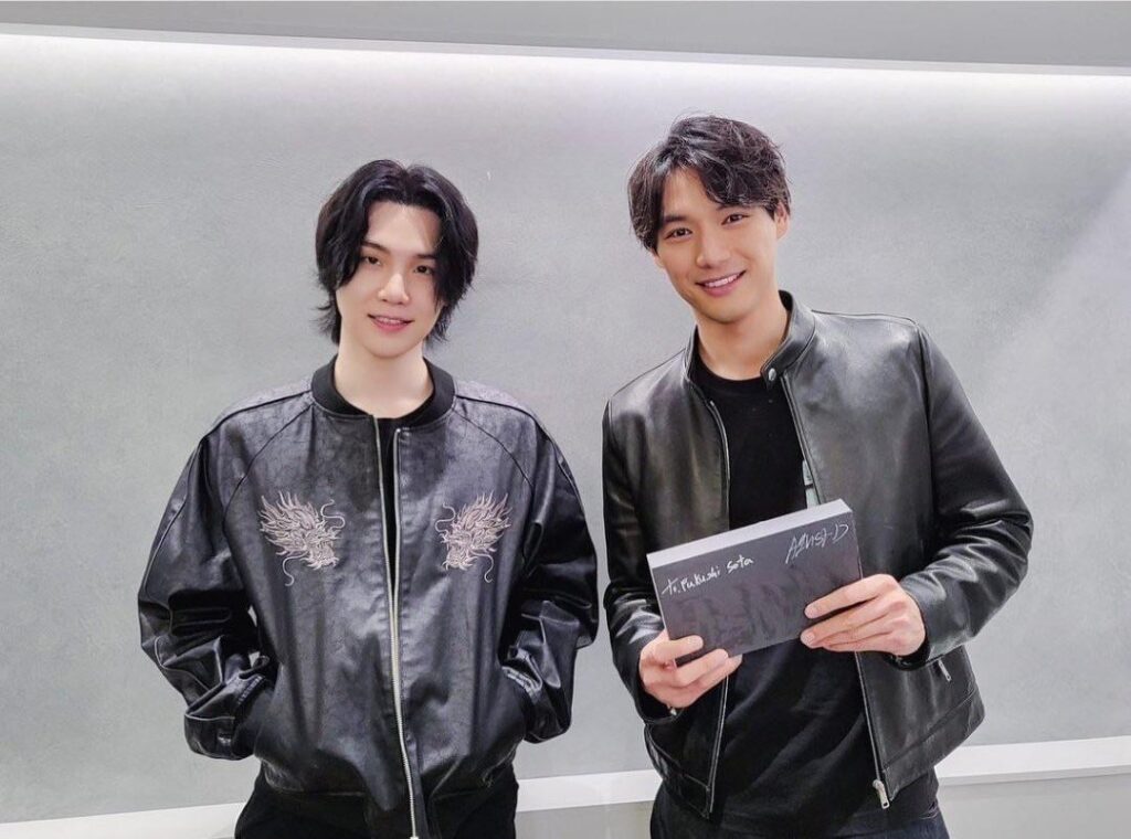 Actor Sota Fukushi IG Post with Yoongi 070623