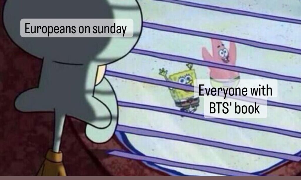 *Crying in Sunday*