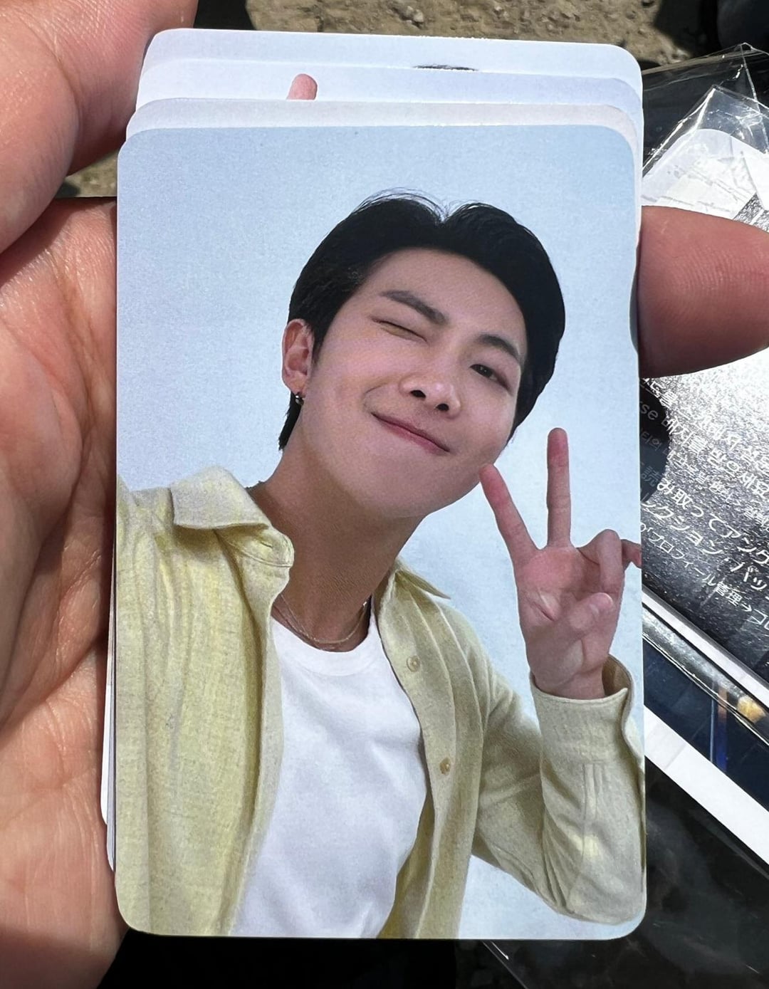 Army shares images of ARMY Lounge pc gift set