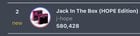 230824 j-hope’s “Jack In The Box (HOPE Edition)” debuts at #2 on Circle Weekly Album Chart with 580,428 copies!