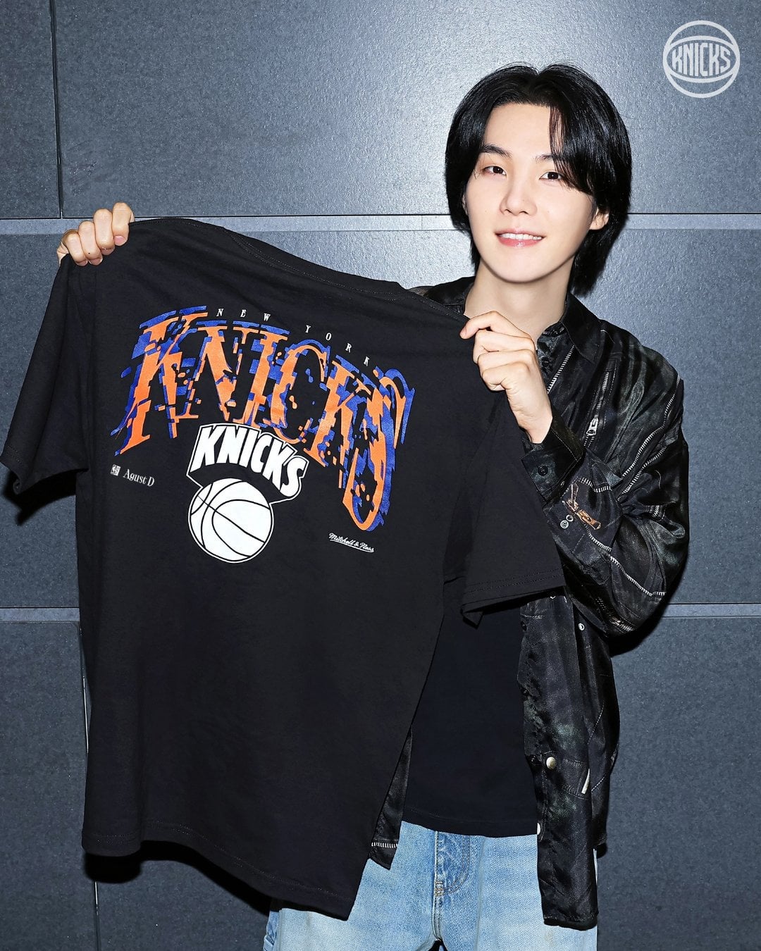 230828 NY Knicks: NBA Ambassador SUGA of BTS knows the vibes! SUGAxNBA capsule collection dropping soon 👀