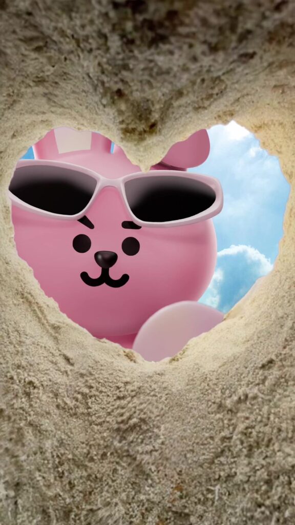 230709 BT21 on TikTok: We’re here to put an end to this trend🏖️💜