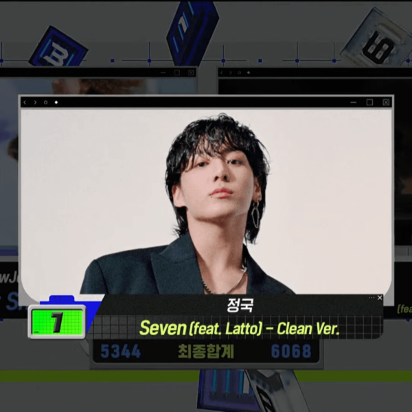 230720 Jung Kook has taken his 1st win for "Seven" on this week's Mnet M Countdown