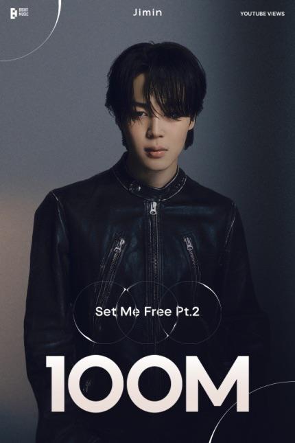 Jimin's "Set Me Free Pt. 2" has reached 100 million views on YouTube - 310723