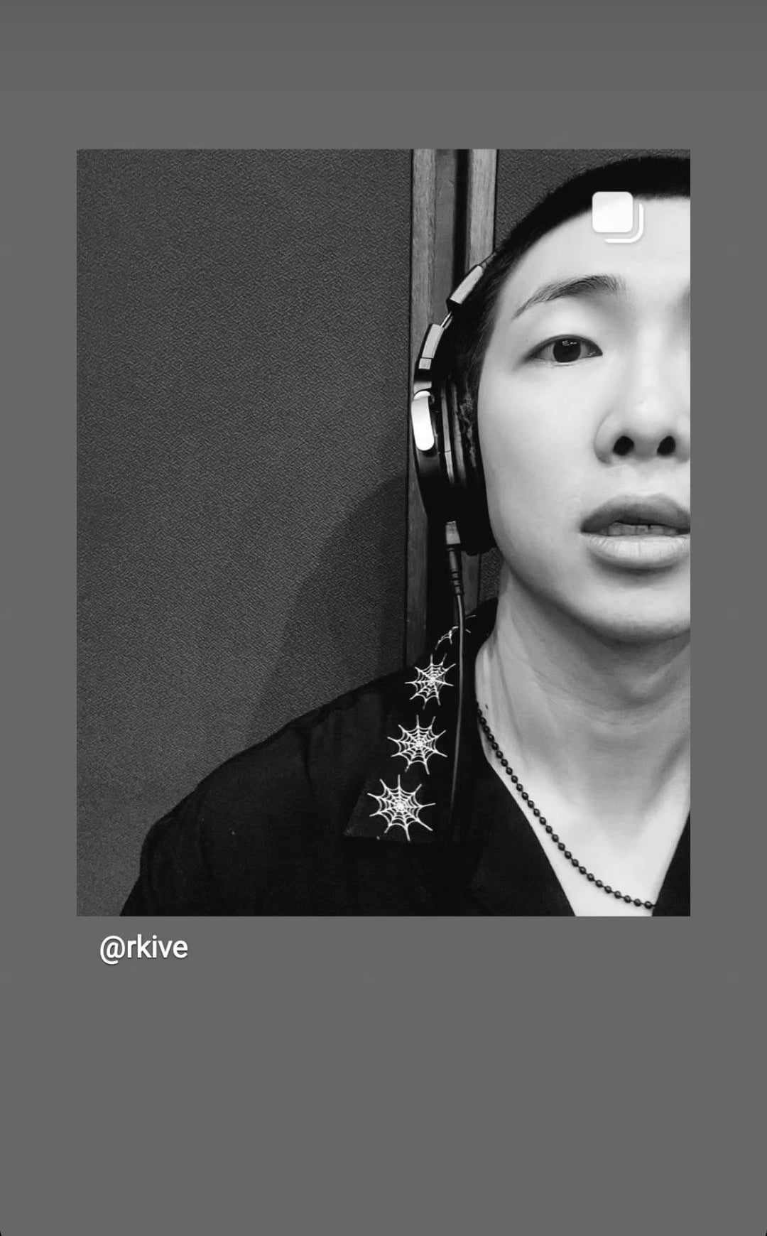 Namjoon IG Stories 180823