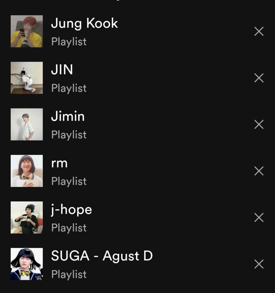 finally a chance to share my spotify thumbnails