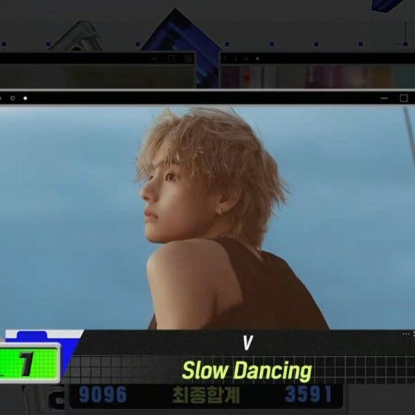 Taehyung has taken his fourth win for “Slow Dancing” on this week’s M COUNTDOWN - 210923