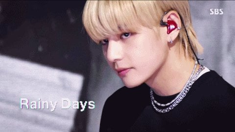 230913 SBS Inkigayo: Episode 1199 | V - Rainy Days + Slow Dancing