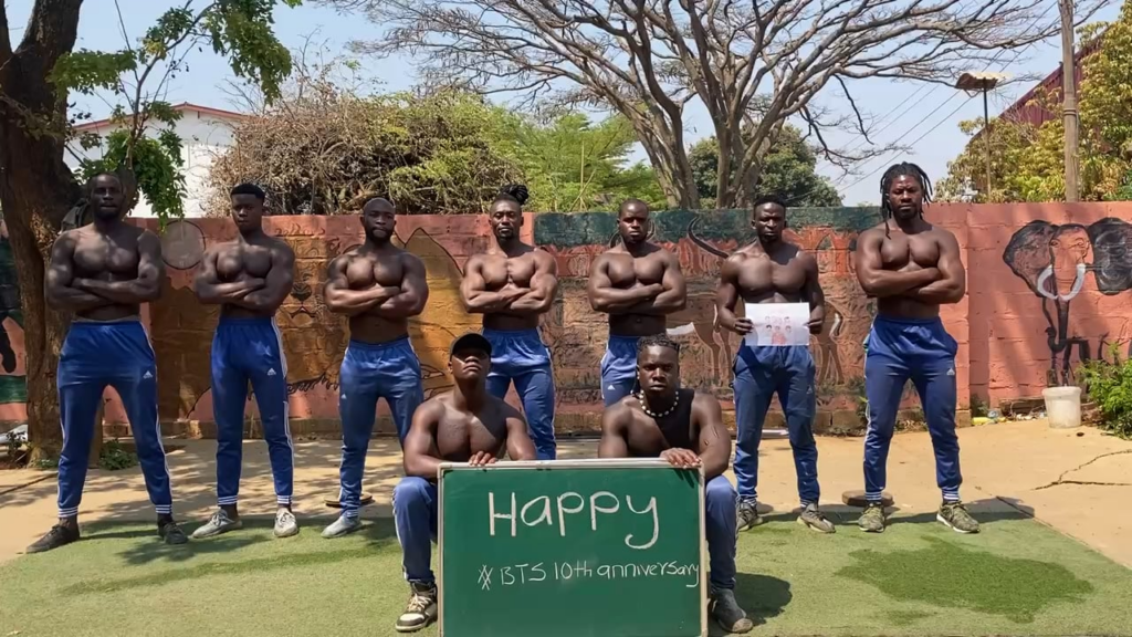 BTS for ever!! #BTS10thAnniversary Grand celebration from Africa!
