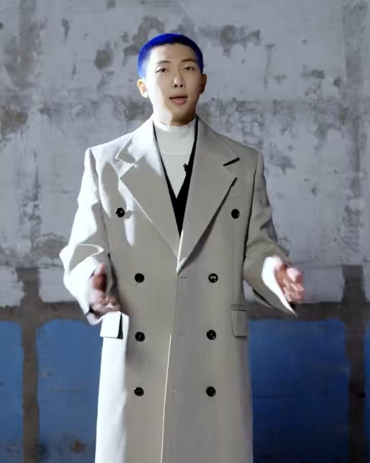 [Dazed Korea] Video greeting from Namjoon - 180923