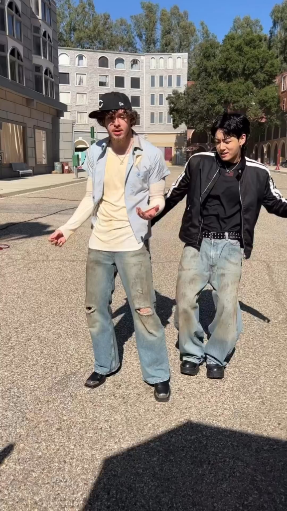 Jack Harlow IG Story with Jungkook 290923
