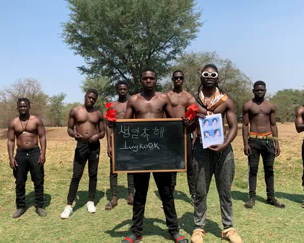 Happy Birthday 생일 축하해JUNGKOOK!! CRAZY BIRTHDAY WISHES FROM AFRICA