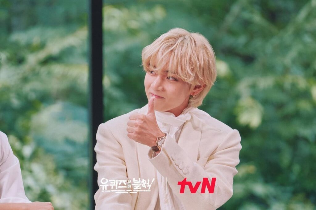 You Quiz On The Block IG Post (with Taehyung) 020923