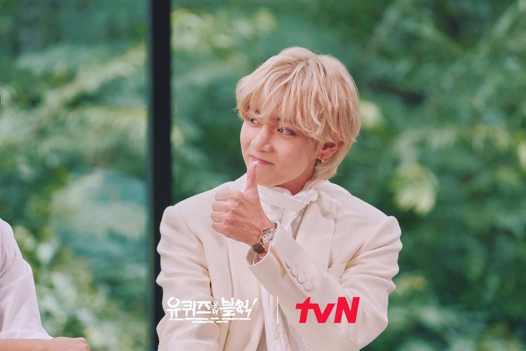 You Quiz On The Block IG Post (with Taehyung) 020923