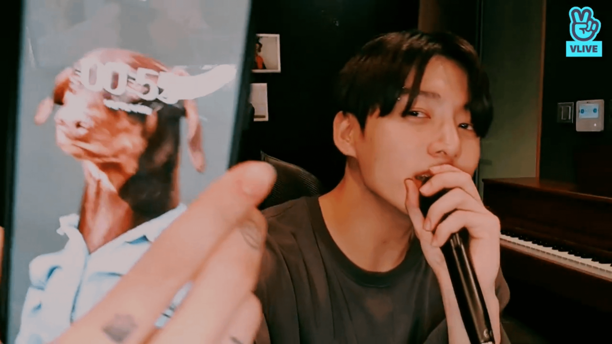 Two years ago, Army got to see Bam for the first time on Jungkook’s Vlive