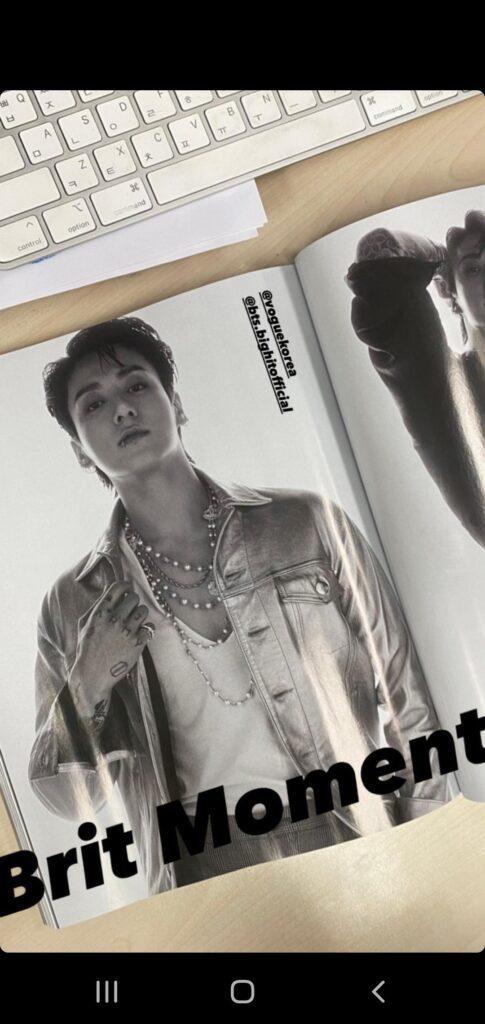 Vogue Korea Art Director Yeyehong IG Story (ft. Jungkook) - 260923