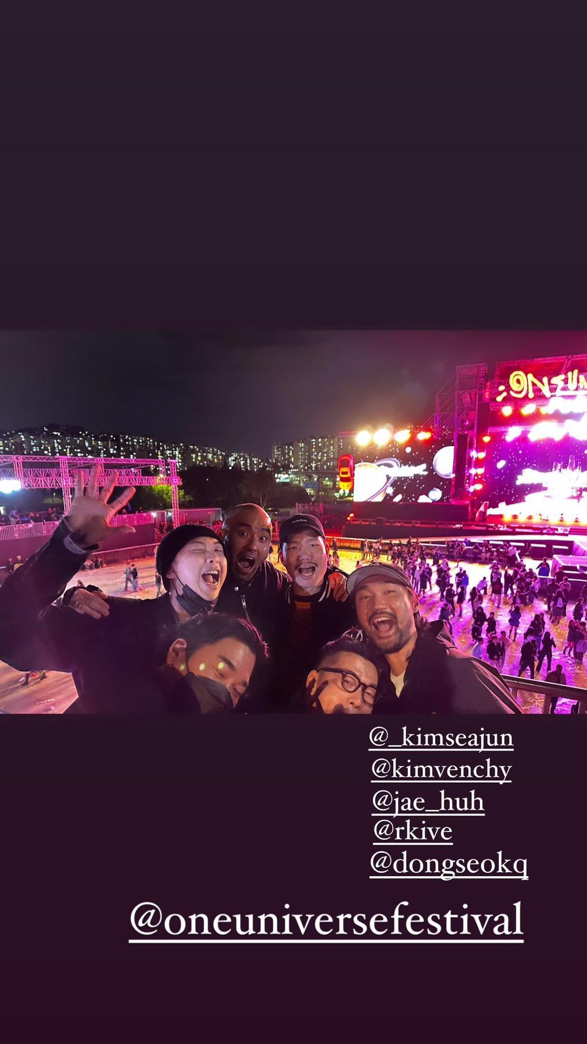 Photographer Mok Jungwook IG Story with Namjoon - 081023