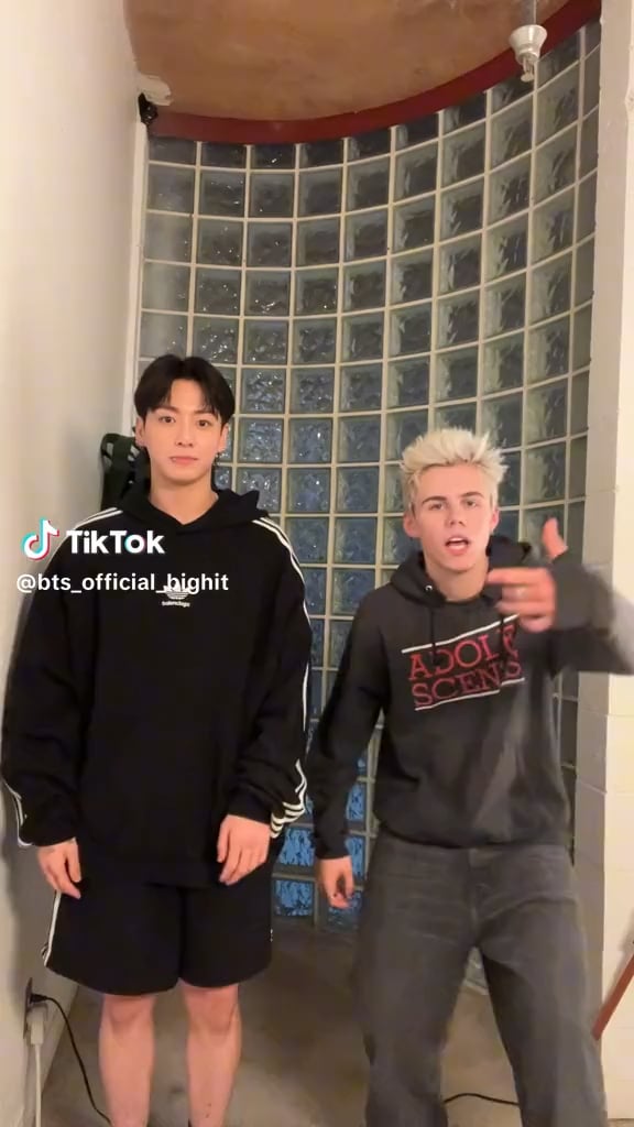BTS Official TikTok (Jungkook & The Kid Laroi) - 201023