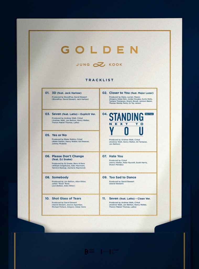 231016 Jessica Agombar (co-writer of "Shot Glass of Tears" for Jung Kook's Golden album) gives a hint about the song on Twitter