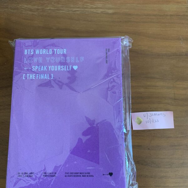 [SELLING USA,USA] BTS World Tour ‘Love Yourself, Speak Yourself’ [The Final] Digital Code