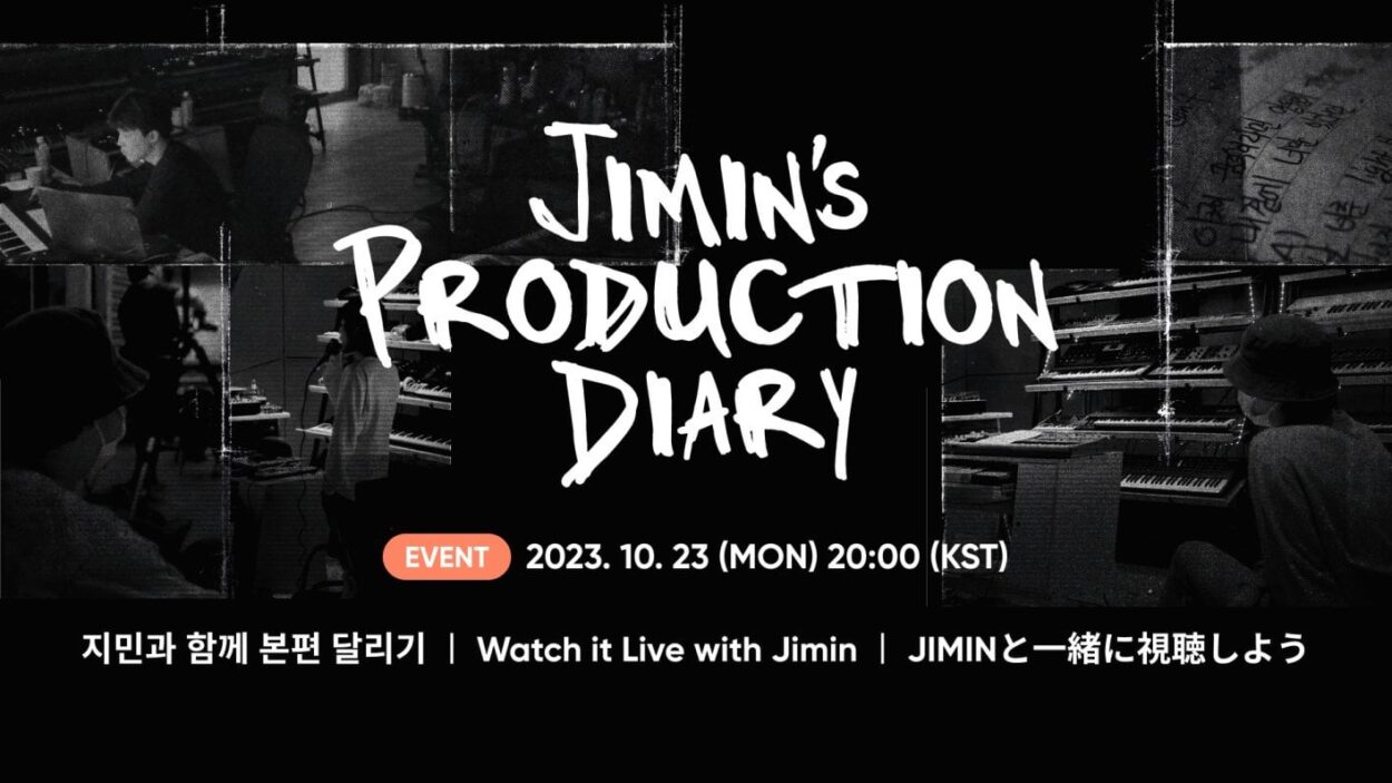 Jimin Weverse Live: Watch it Live with Jimin - 231023
