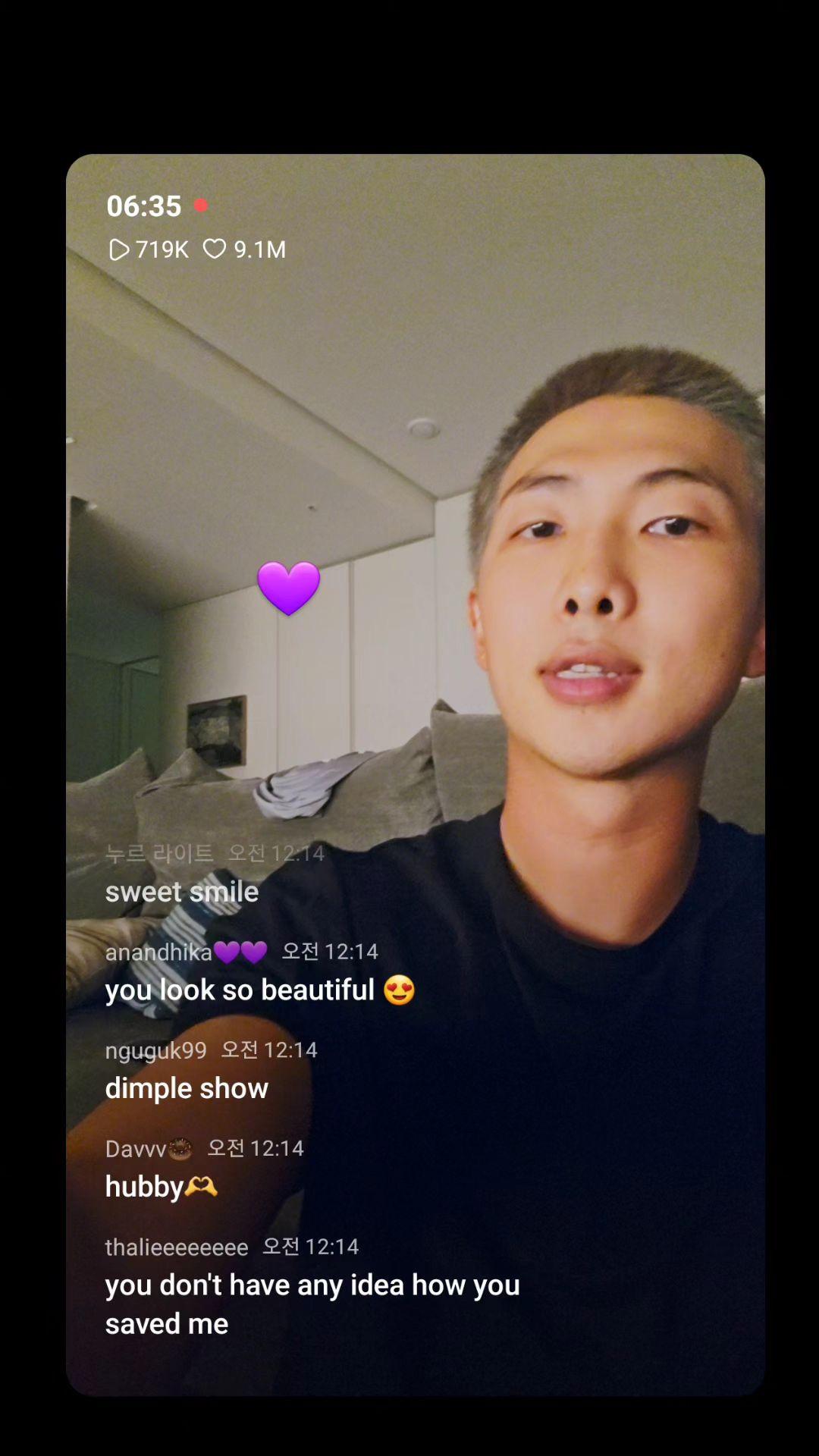 Namjoon IG Story 111023