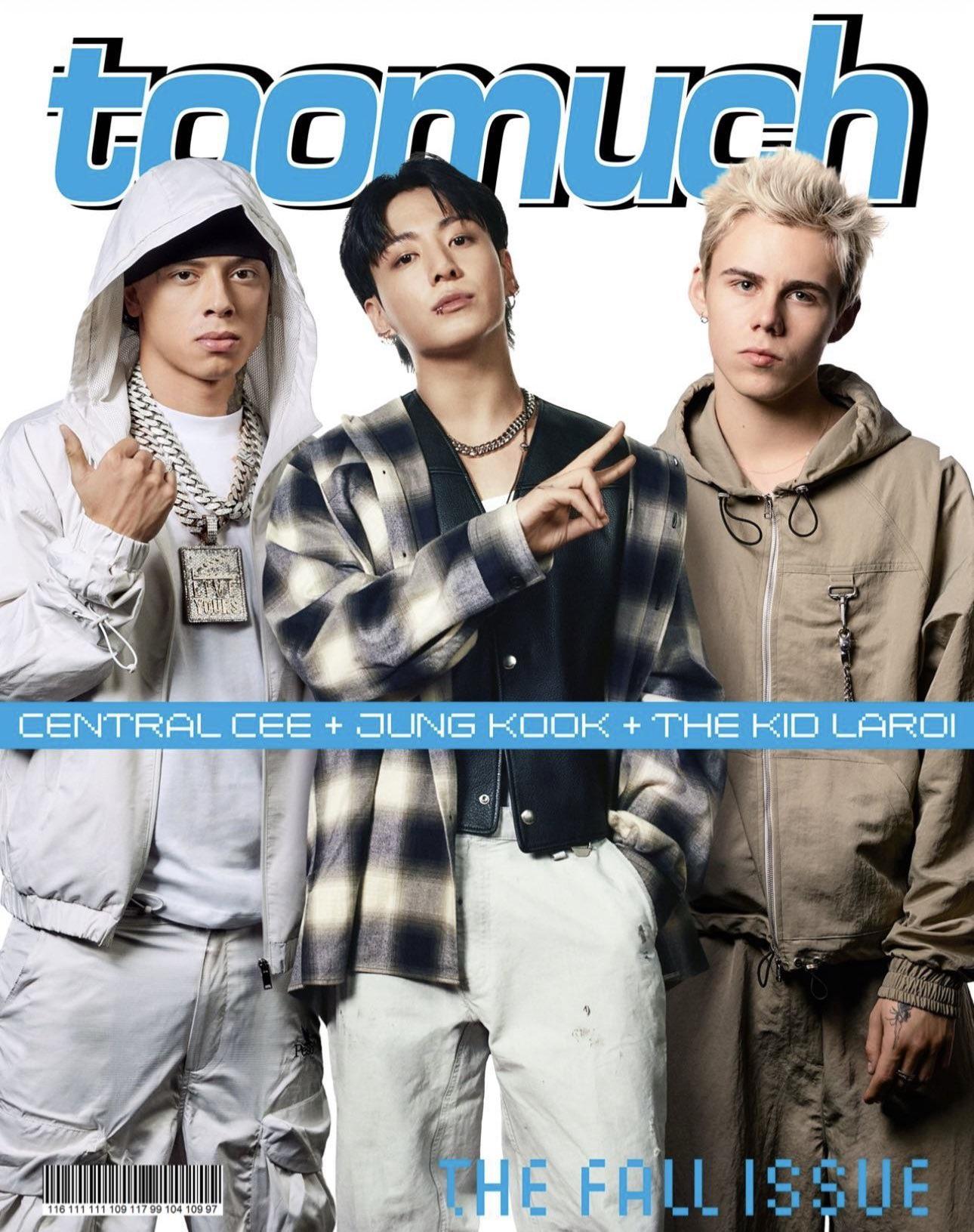 [TOO MUCH MAGAZINE] The Kid Laroi, Jungkook, Central Cee - TOO MUCH (Premiere Issue) - 121023