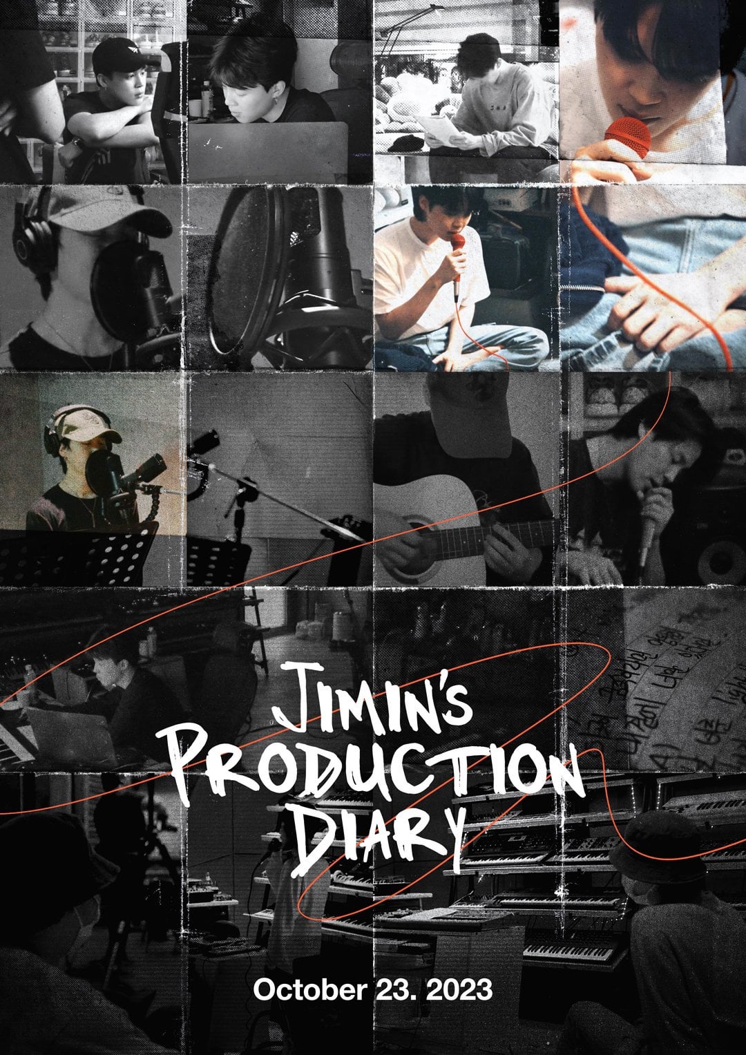 231023 <Jimin's Production Diary> Poster (Record ver.)