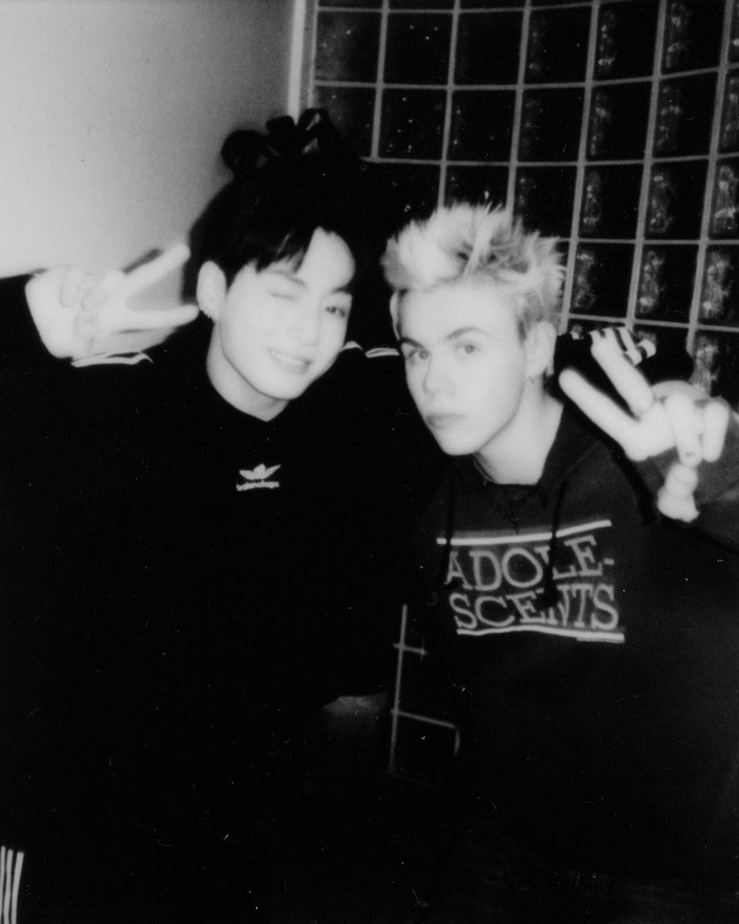 Photographer Adam Kargenian IG Post (feat. Jungkook & The Kid Laroi) - 211023