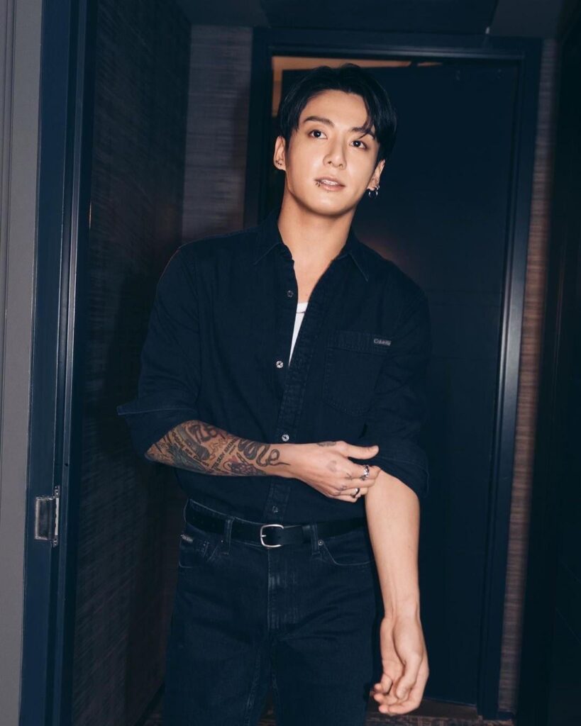 Calvin Klein IG Post feat. Jungkook - 111123
