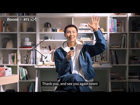 231110 [iloom x BTS RM] Commercial filming sketch & greeting