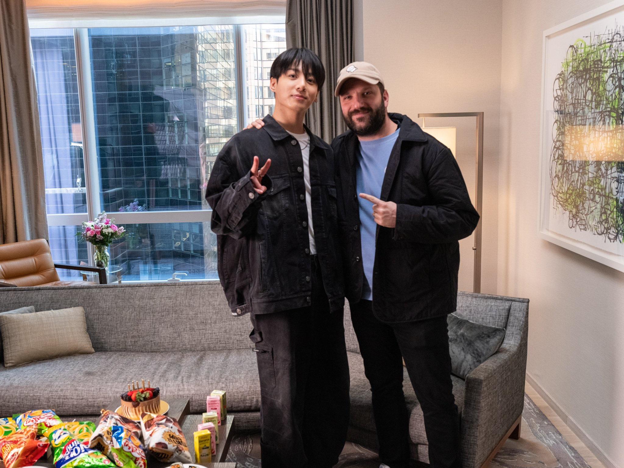Michael D. Ratner Twitter with Jungkook - 081123