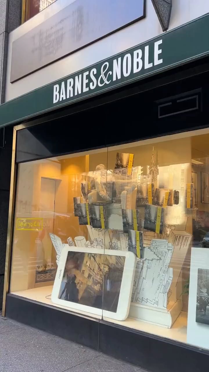 Barnes & Noble Fifth Avenue IG Post with Jungkook - 101123