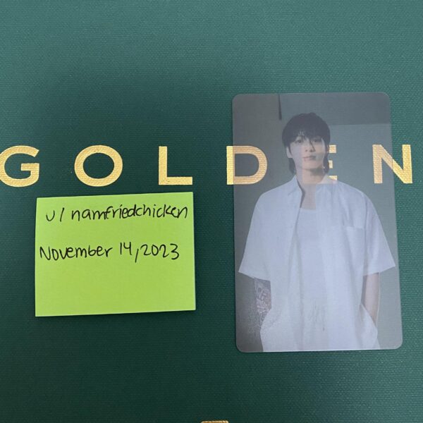 [WTT] [USA ONLY] Have Jungkook Golden Early Bird PVC PC, Want Other Version Equivalent