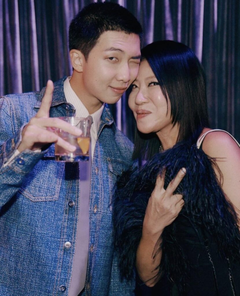 W Korea Editor-in-Chief Lee Hyejoo on Instagram (with Namjoon) 271123